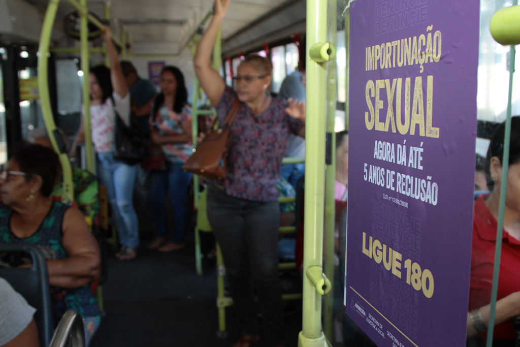 Campanha De Combate Ao Assédio às Mulheres Nos ônibus Mobiliza Terminais Em Aparecida Blog